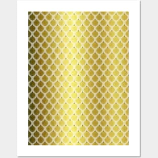 GOLD Glam Christmas Decorations Posters and Art